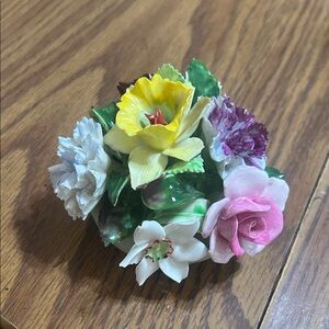 Adderley made in England Floral Ceramic Bouquet